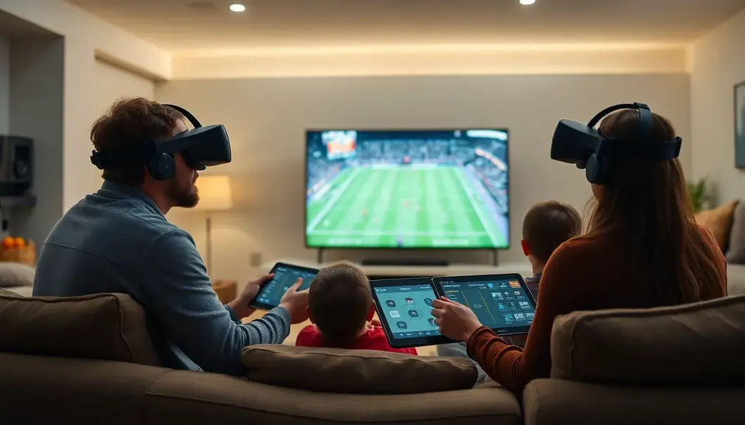 A glimpse into the future: 5G transforming stadium experiences.